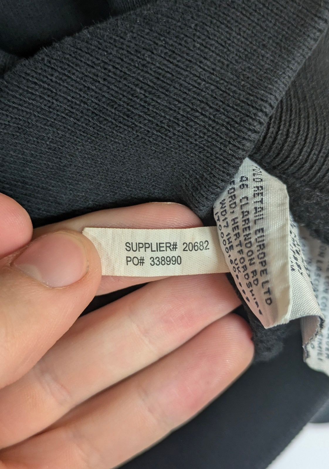 Polo Ralph Lauren 🧥 Vintage Polo Ralph Lauren Zip Hoodie – Black (Size XL) Size US XL / EU 56 / 4 - 6 Thumbnail