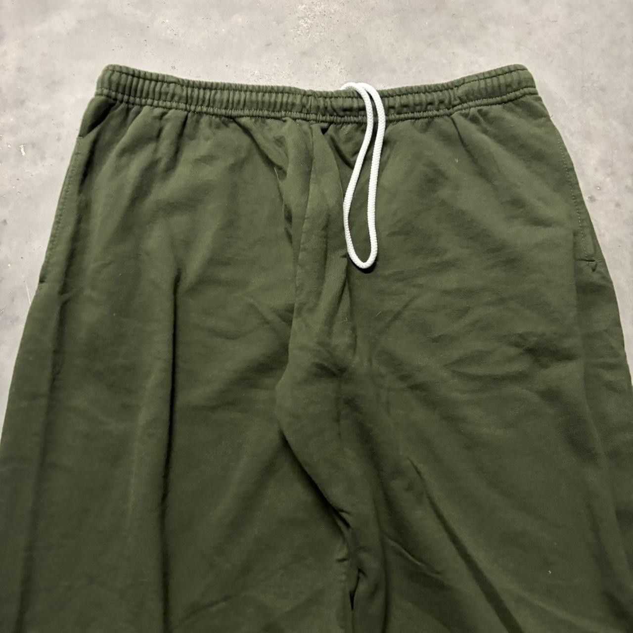 Vintage Vintage Y2K/2000s Dark Green Earth Tone Skater Essential Sweatpants! Size US 34 / EU 50 - 4 Thumbnail