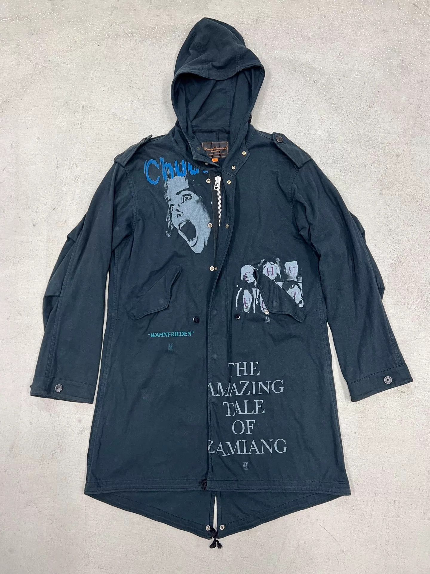 Undercover UNDERCOVER 06SS T DESTRUCTURED PARKA SZ3 Size US L / EU 52-54 / 3 - 3 Thumbnail