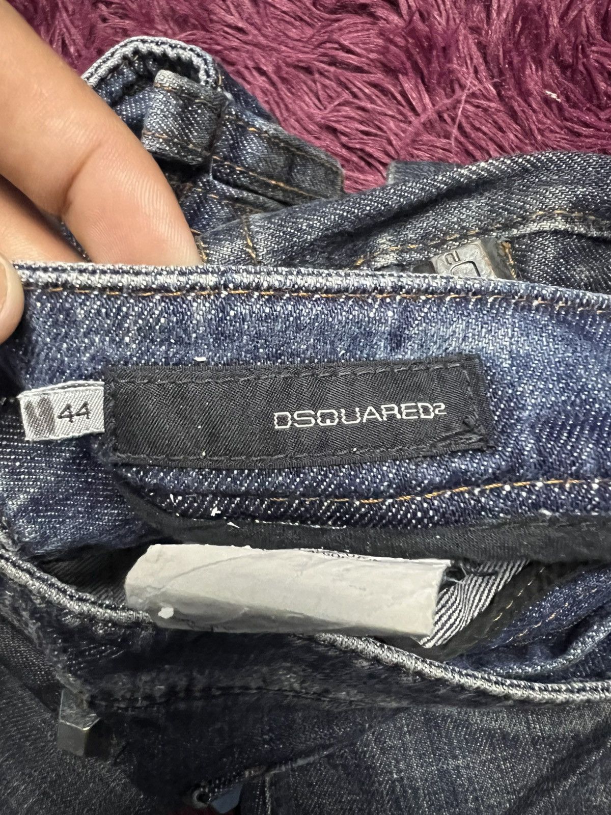 Dsquared2 DSQUARED2 "Faith" Distressed Denim Jeans (45) Size US 44 / EU 60 - 10 Thumbnail