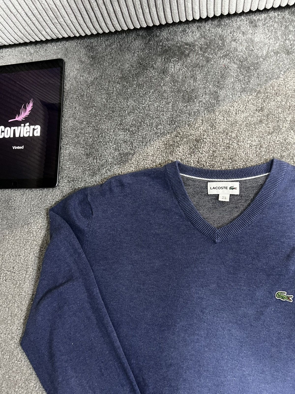 Designer × Lacoste × Vintage Lacoste Vintage Knit Sweater Size US M / EU 48-50 / 2 - 2 Thumbnail