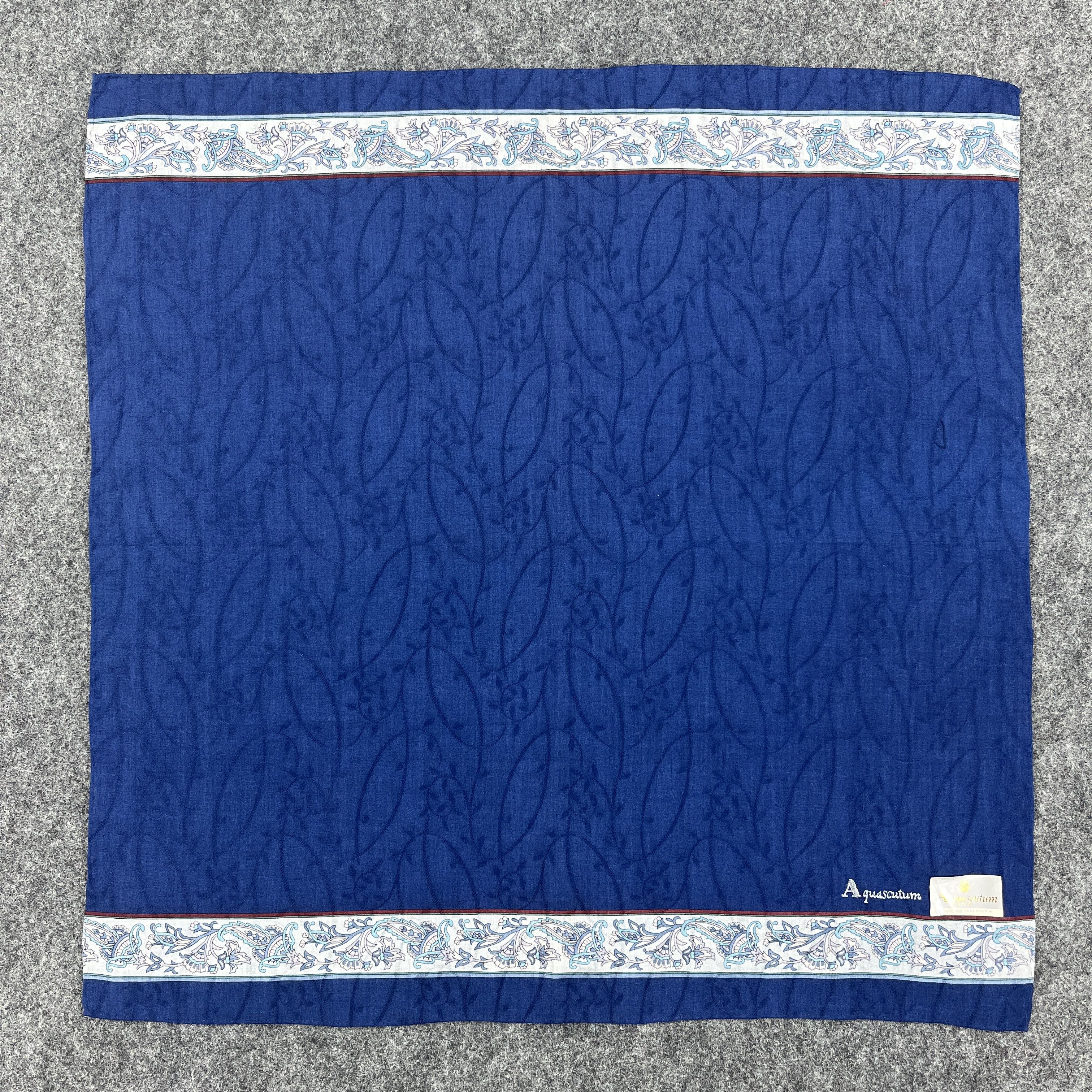 Aquascutum Aquascutum Handkerchief / Bandana / Neckerchief B191 Size ONE SIZE - 3 Thumbnail