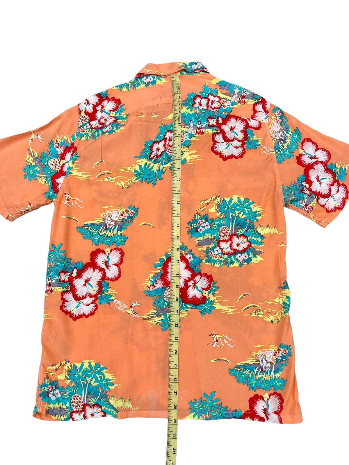 Blue Blue Japan Blue Blue Aloha Japan 100% Rayon Hawaiian Shirt Size US S / EU 44-46 / 1 - 4 Thumbnail