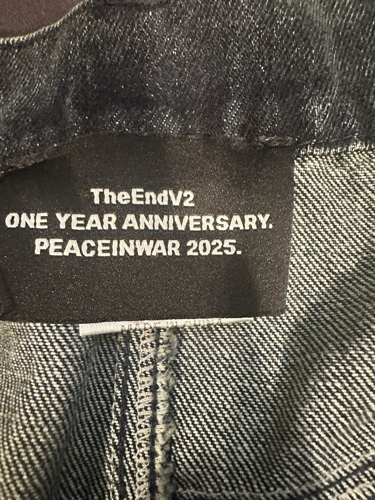 Other Peaceinwar “Blood Jeans” TheEndV2 Size US 35 - 4 Thumbnail