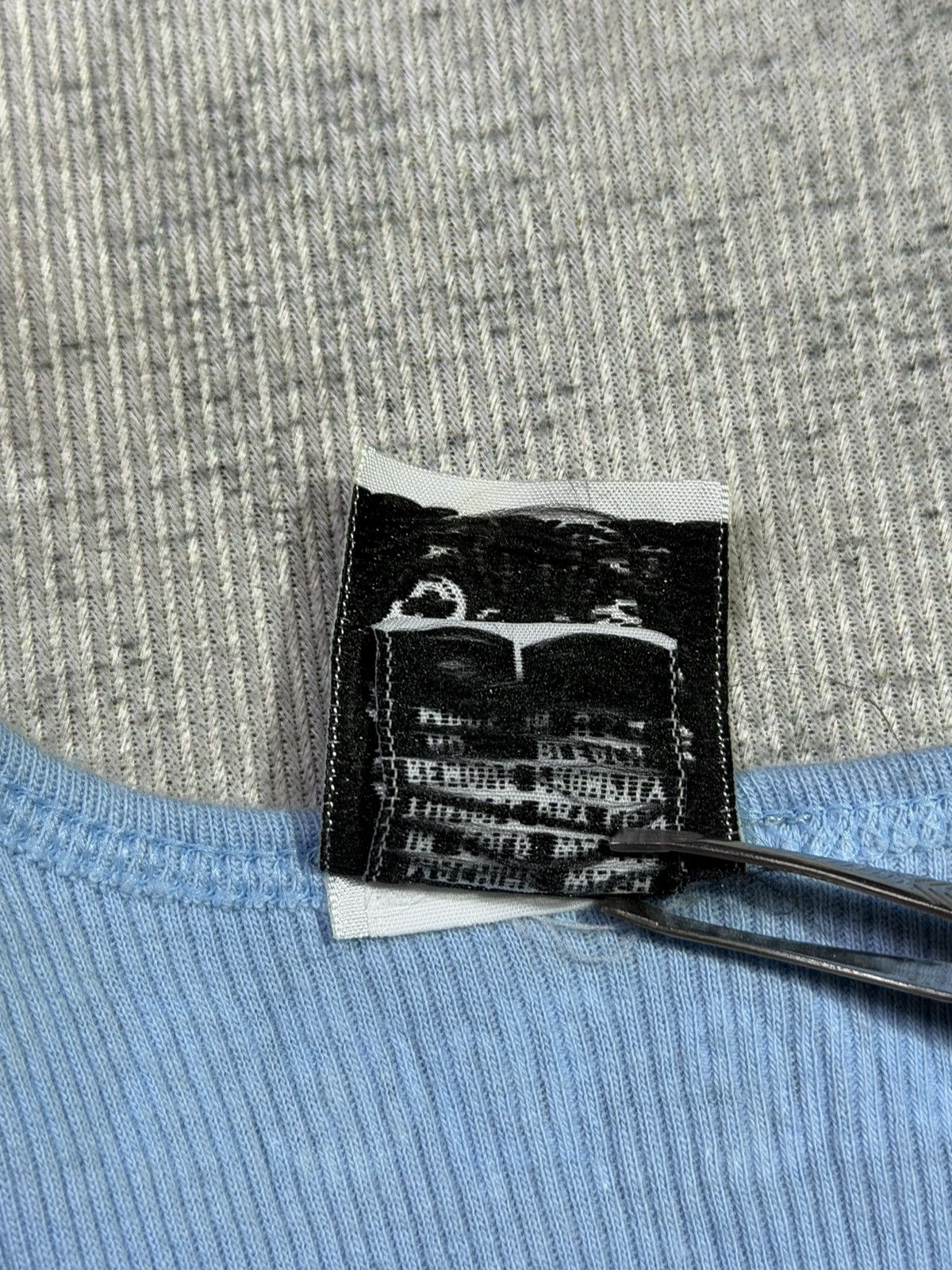 Chrome Hearts Y2K Hairy Cross Baby Blue Tanktop Size L / US 10 / IT 46 - 11 Thumbnail
