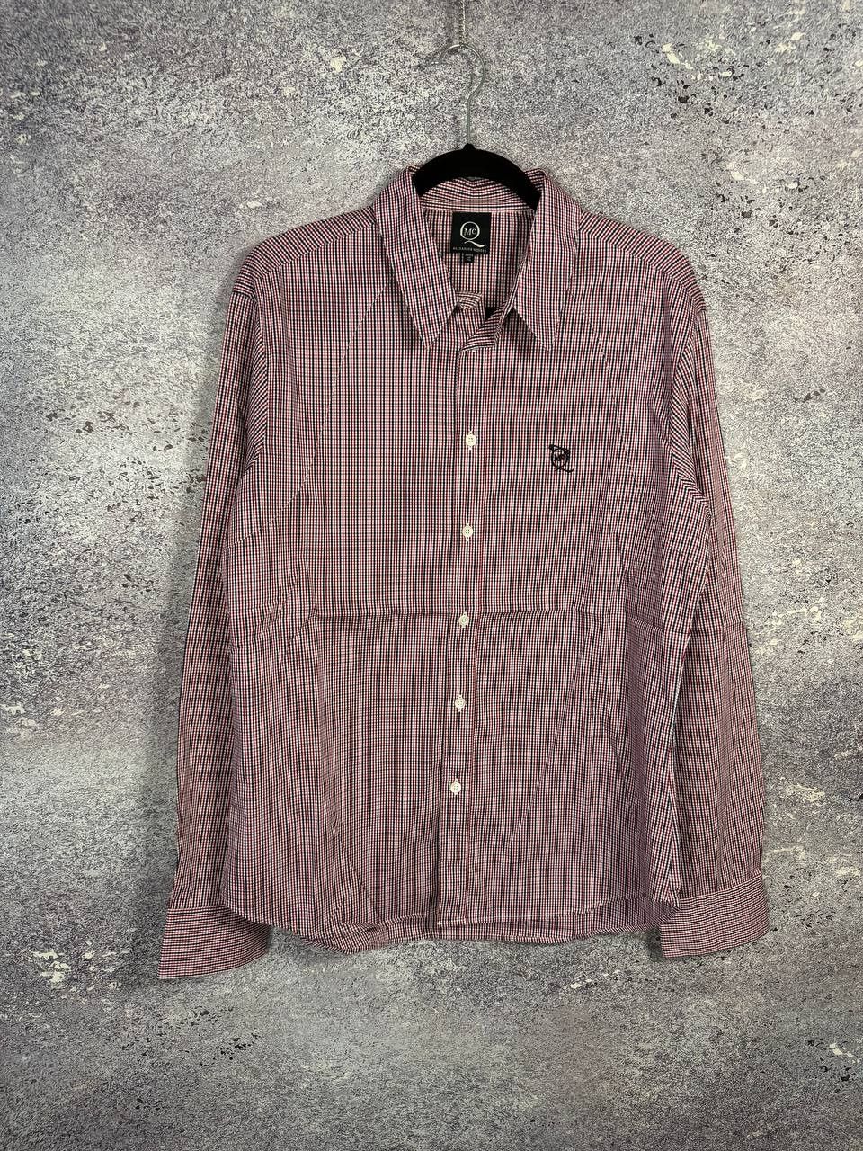 Alexander McQueen × MCQ × McQ Alexander McQueen Vintage 2008 MCQ Alexander McQueen Check Shirt Oldmoney Size US L / EU 52-54 / 3 - 1 Thumbnail