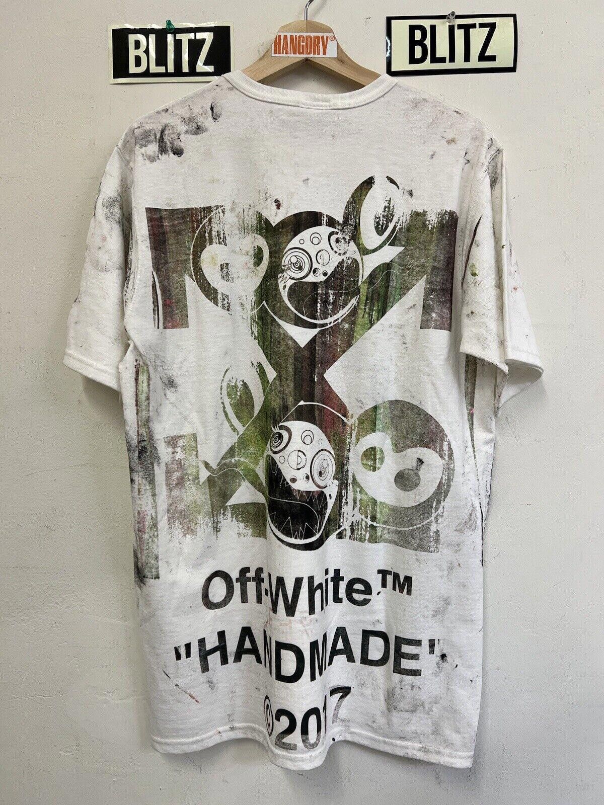 Off-White Off White Complex Con Workshop Exercise Takashi Murakami Tee Size US L / EU 52-54 / 3 - 2 Thumbnail