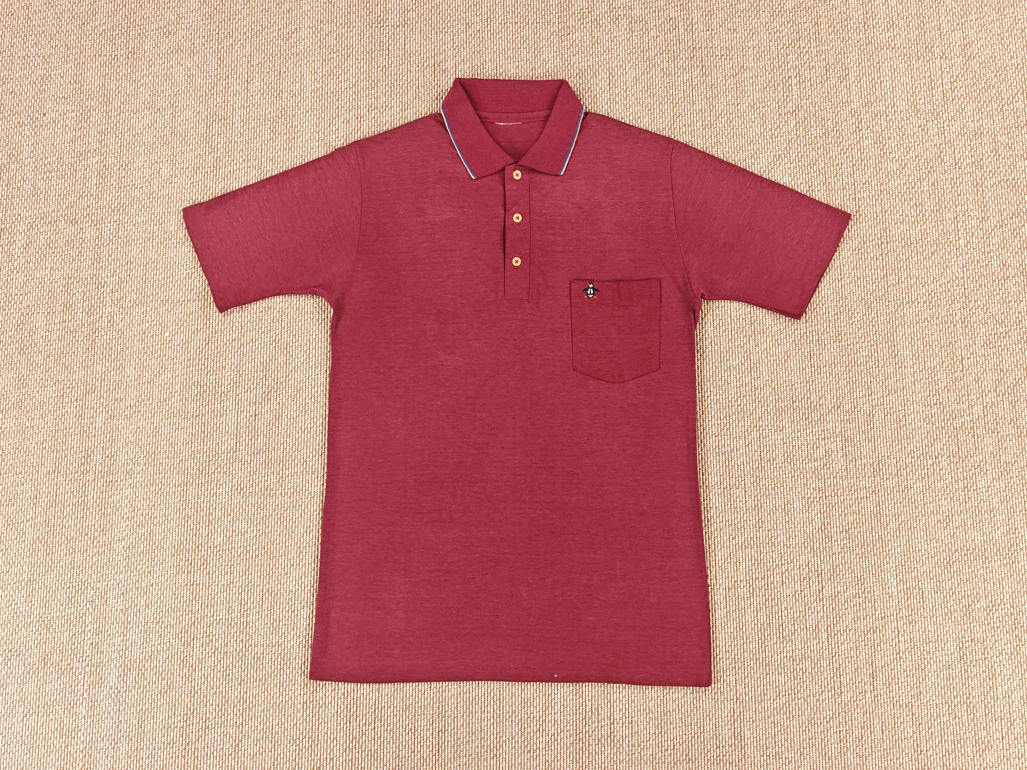 Vintage Vintage 1980s Munsingwear Polo Striped Tee Size US S / EU 44-46 / 1 - 1 Thumbnail
