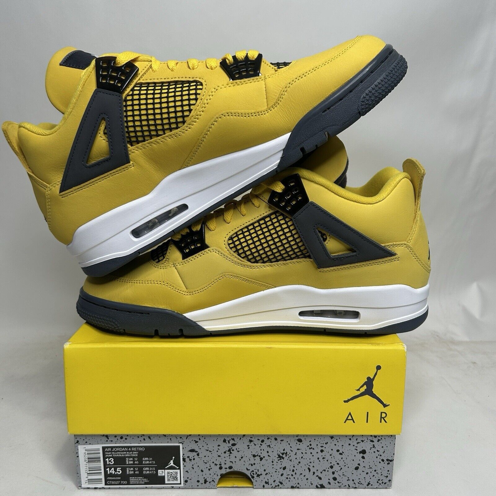 Jordan Brand Nike Shoes Air Jordan 4 Retro LS “Lighting” 2024 Size US 13 / EU 46 - 3 Thumbnail