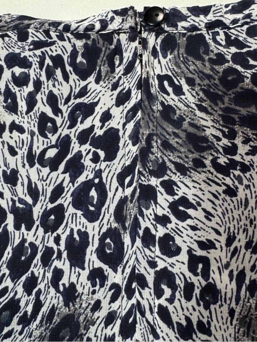 Other NWT New Shelly & Arnold Black White Animal Print Rayon Maxi Size 32" / US 10 / IT 46 - 7 Thumbnail
