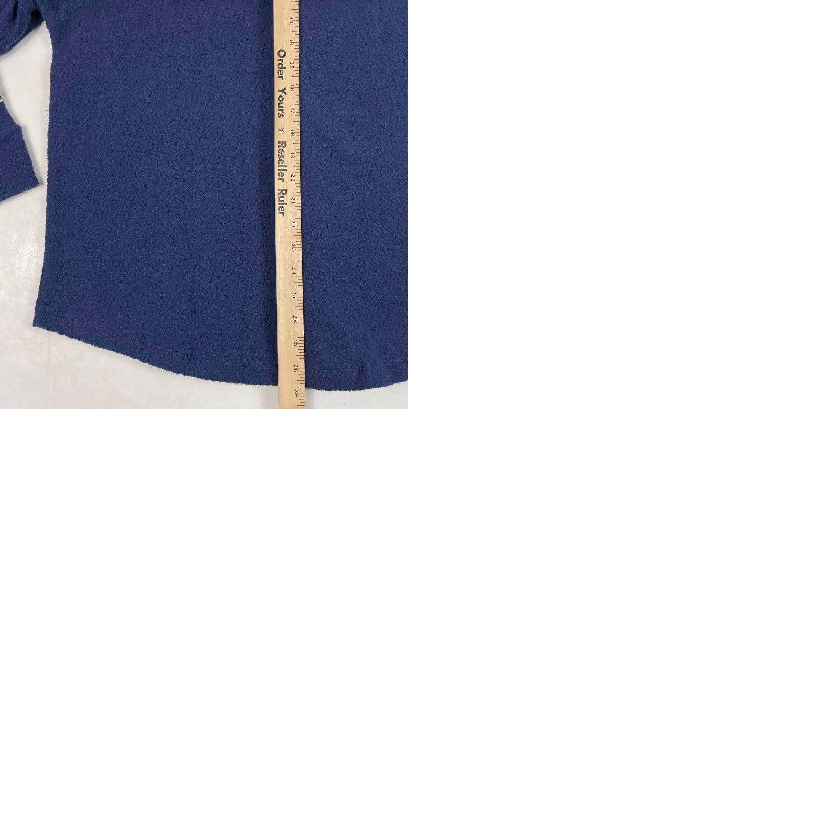 Victoria's Secret Viktorias Secret PINK Shirt Womens Medium Blue Fleece Button Up Cozy Ski Camping Size M / US 6-8 / IT 42-44 - 9 Thumbnail