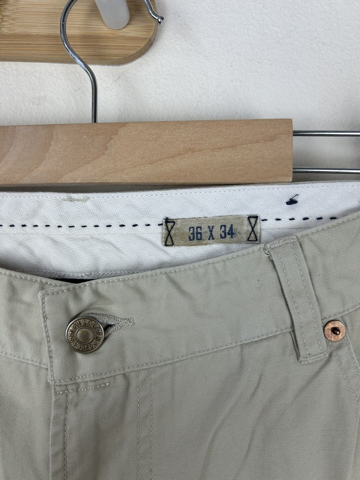 Polo Ralph Lauren × Vintage Vintage Polo Ralph Lauren Light-wash denim pants Size US 36 / EU 52 - 6 Thumbnail