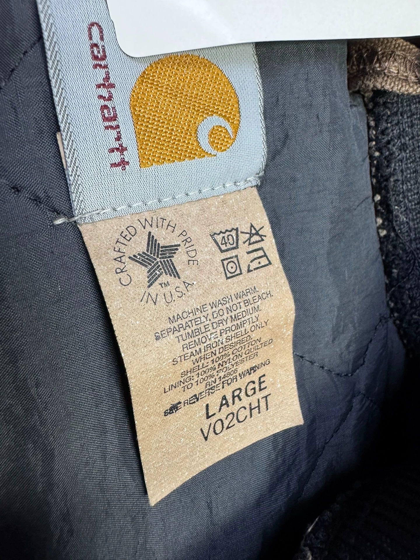 Carhartt Carhartt V02 Maroon Vest L USA 1999 Vintage Size US L / EU 52-54 / 3 - 6 Thumbnail