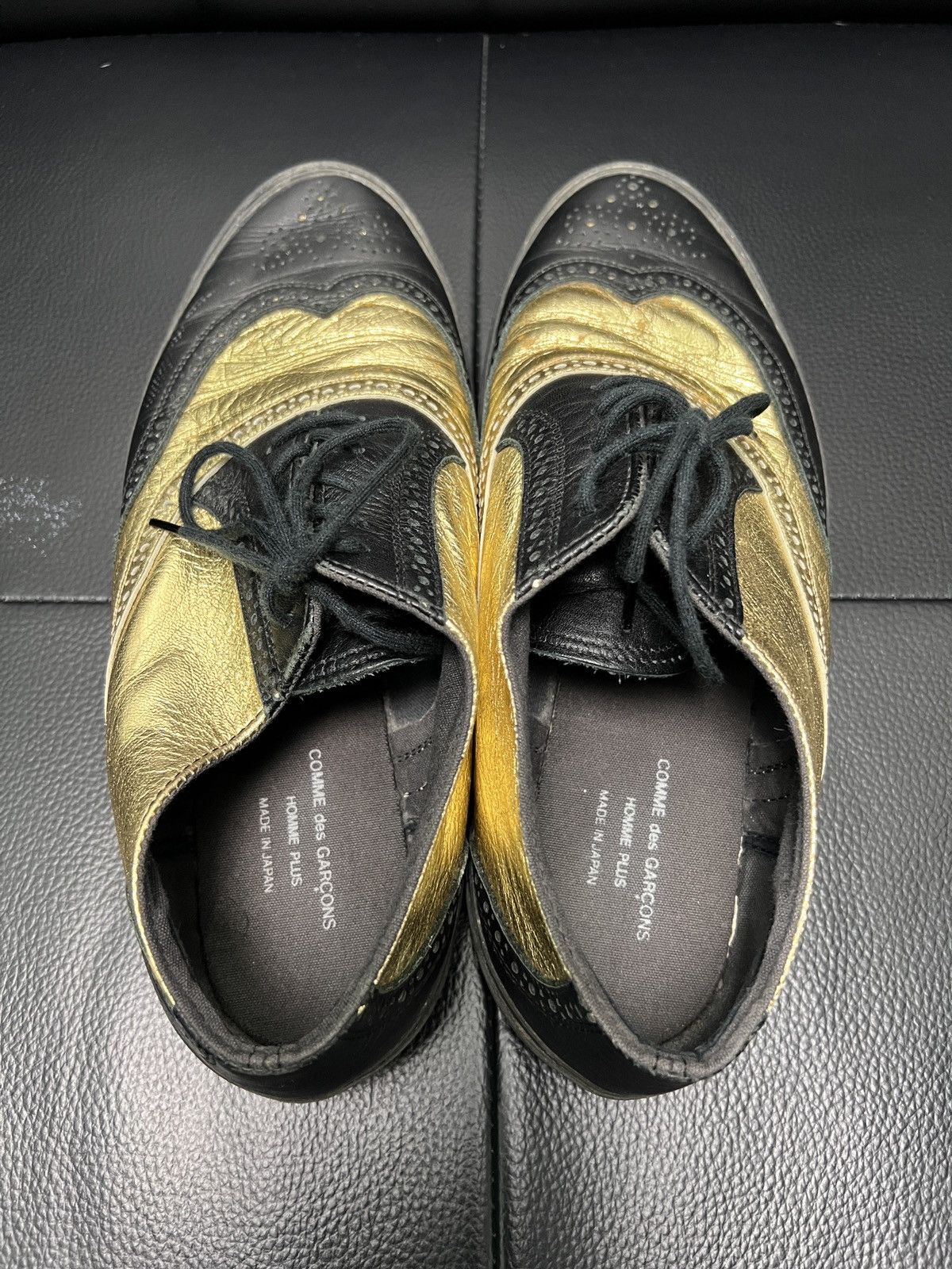 Comme des Garcons Homme Plus Comme des Garçons Homme Plus Baroque Oxford Leather Shoes Size US 9 / EU 42 - 6 Thumbnail