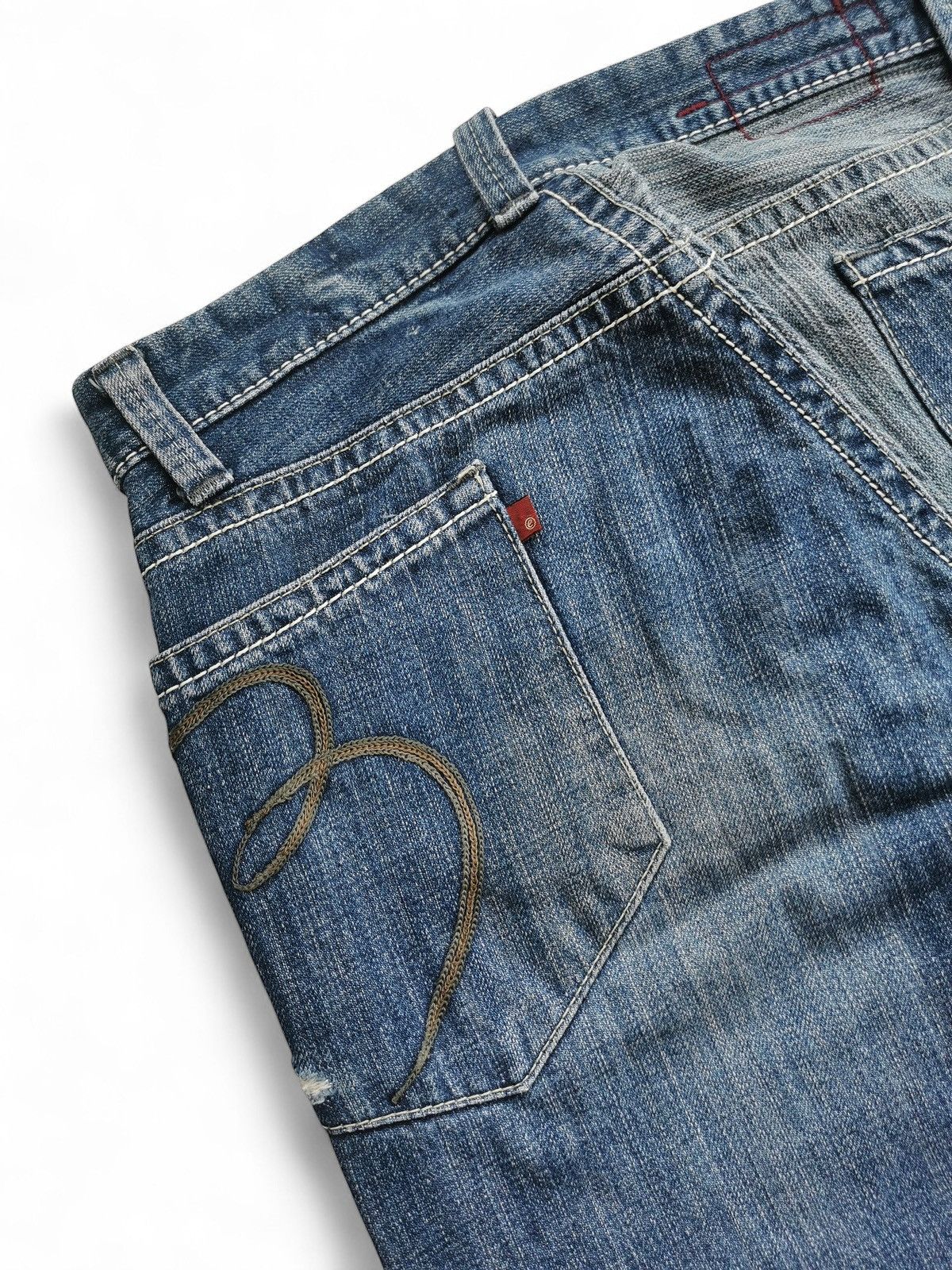 Japanese Brand Vintage Japanese Brand Style Kapital Port Patchwork Jeans Size US 30 / EU 46 - 7 Thumbnail