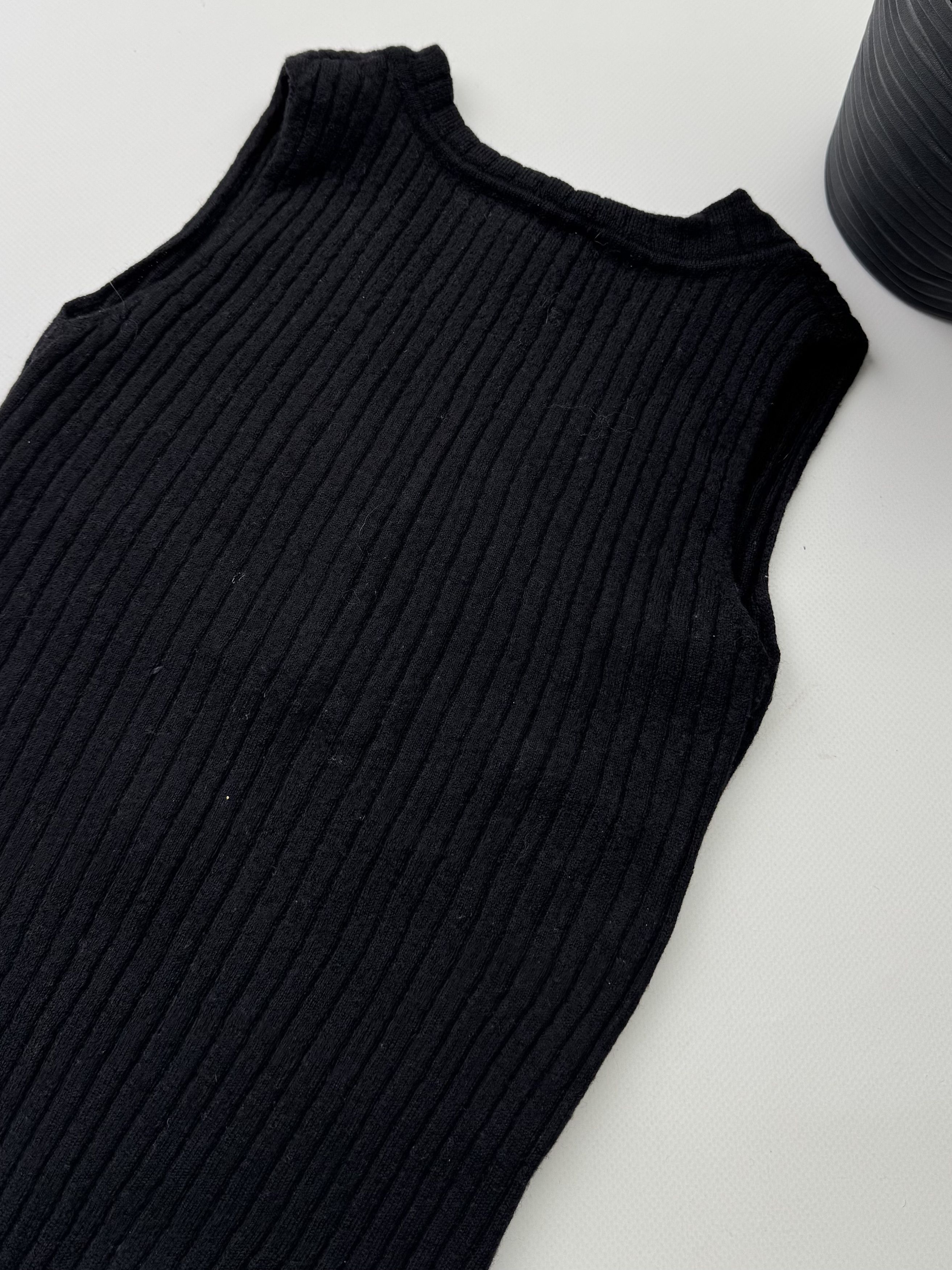 Armani Armani Jeans Vintage Wool Tank Top (145) Size XS / US 0-2 / IT 36-38 - 6 Thumbnail