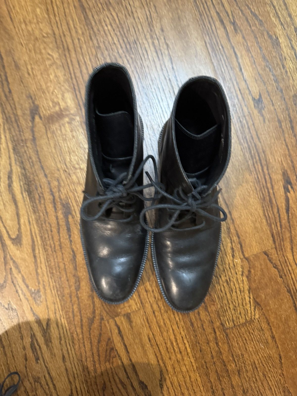 Cole Haan Black Cole Haan Lace Up Ankle Boots Size US 8 / EU 41 - 2 Thumbnail