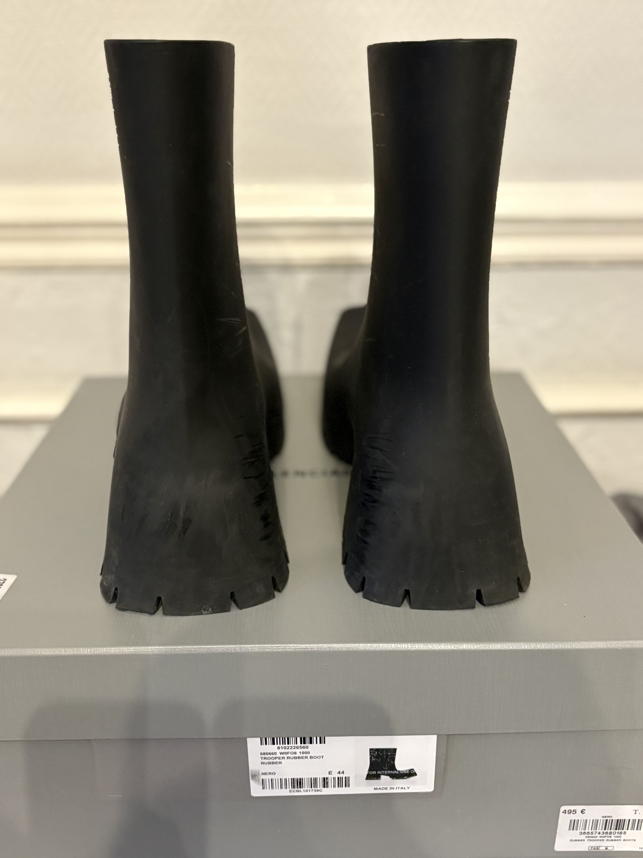 Balenciaga (dont just buy send offers) Balenciaga Trooper rubber boot Size US 11 / EU 44 - 4 Thumbnail