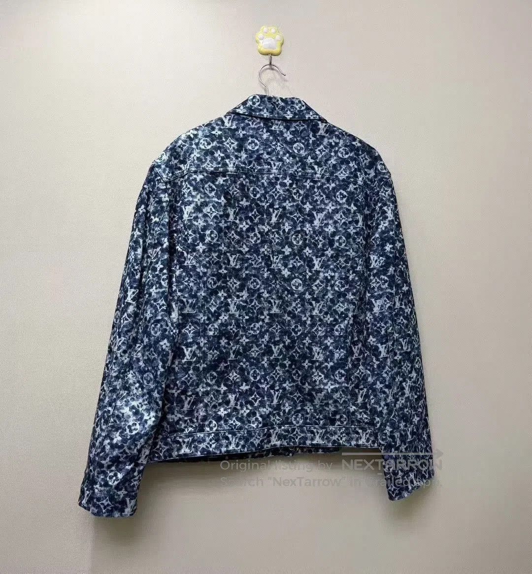 Louis Vuitton Louis Vuitton Blue Logo Denim Jacket. Size US L / EU 52-54 / 3 - 4 Thumbnail