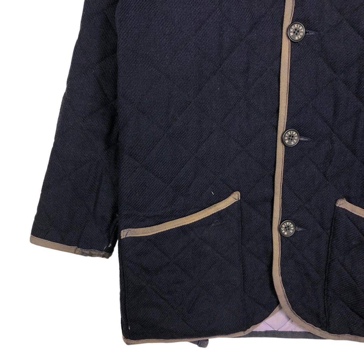 Issey Miyake 🔥Vintage Mackintosh Quilted Jacket Made in Scotland Size US M / EU 48-50 / 2 - 4 Thumbnail