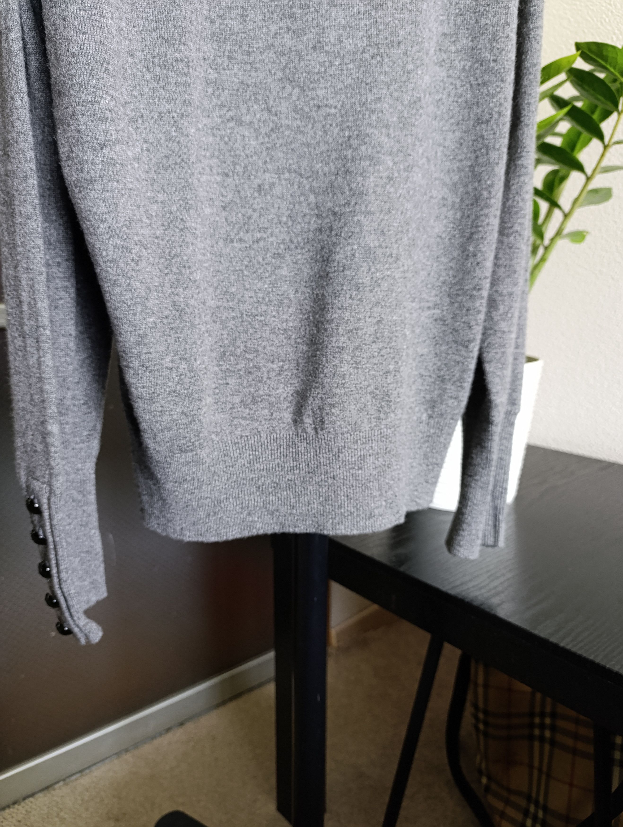 Burberry BURBERRY WOMENS CABLE KNIT YORK CASHMERE SWEATER Size L / US 10 / IT 46 - 16 Thumbnail