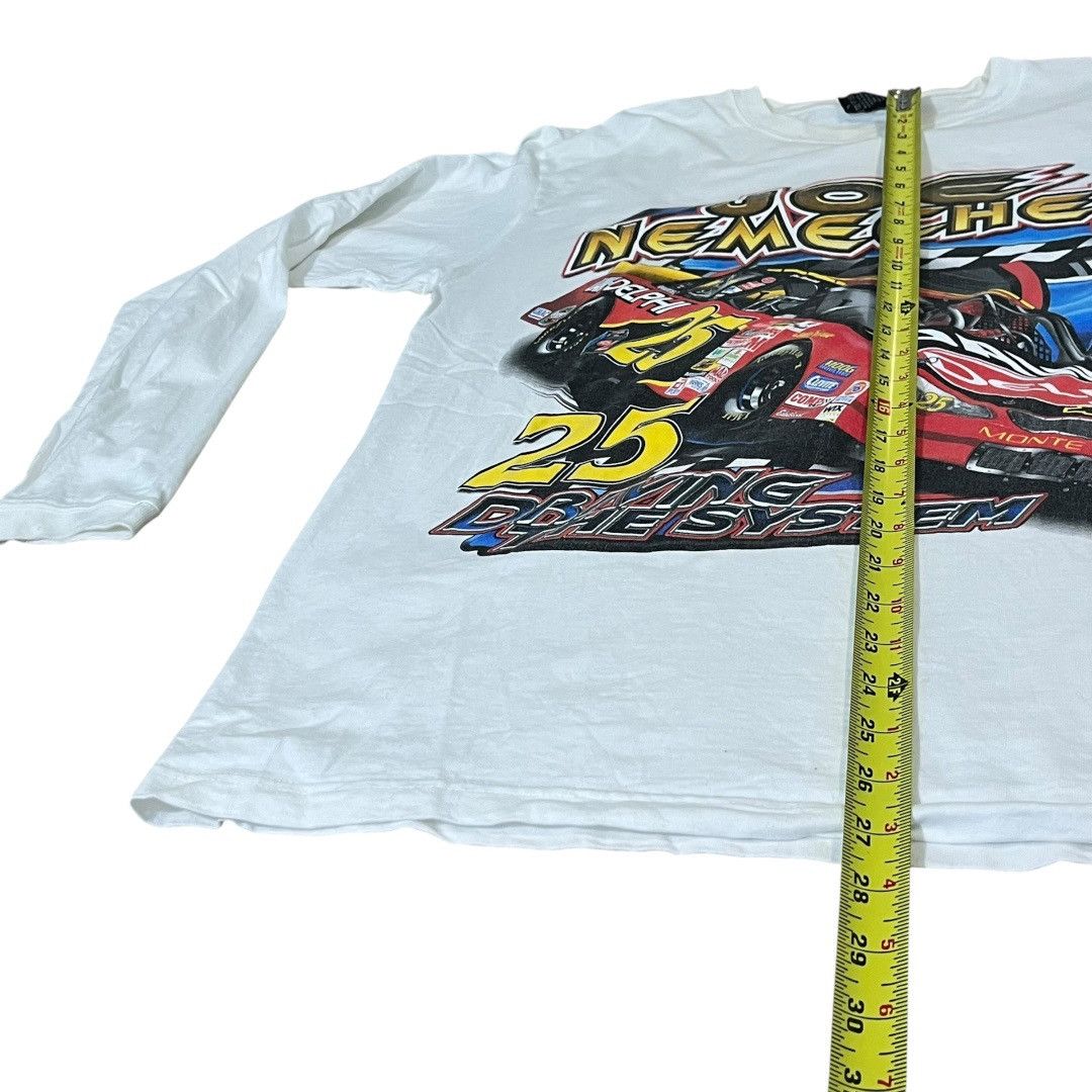 NASCAR VINTAGE NASCAR Joe Nemechek Long Sleeve T Shirt Size US L / EU 52-54 / 3 - 3 Thumbnail