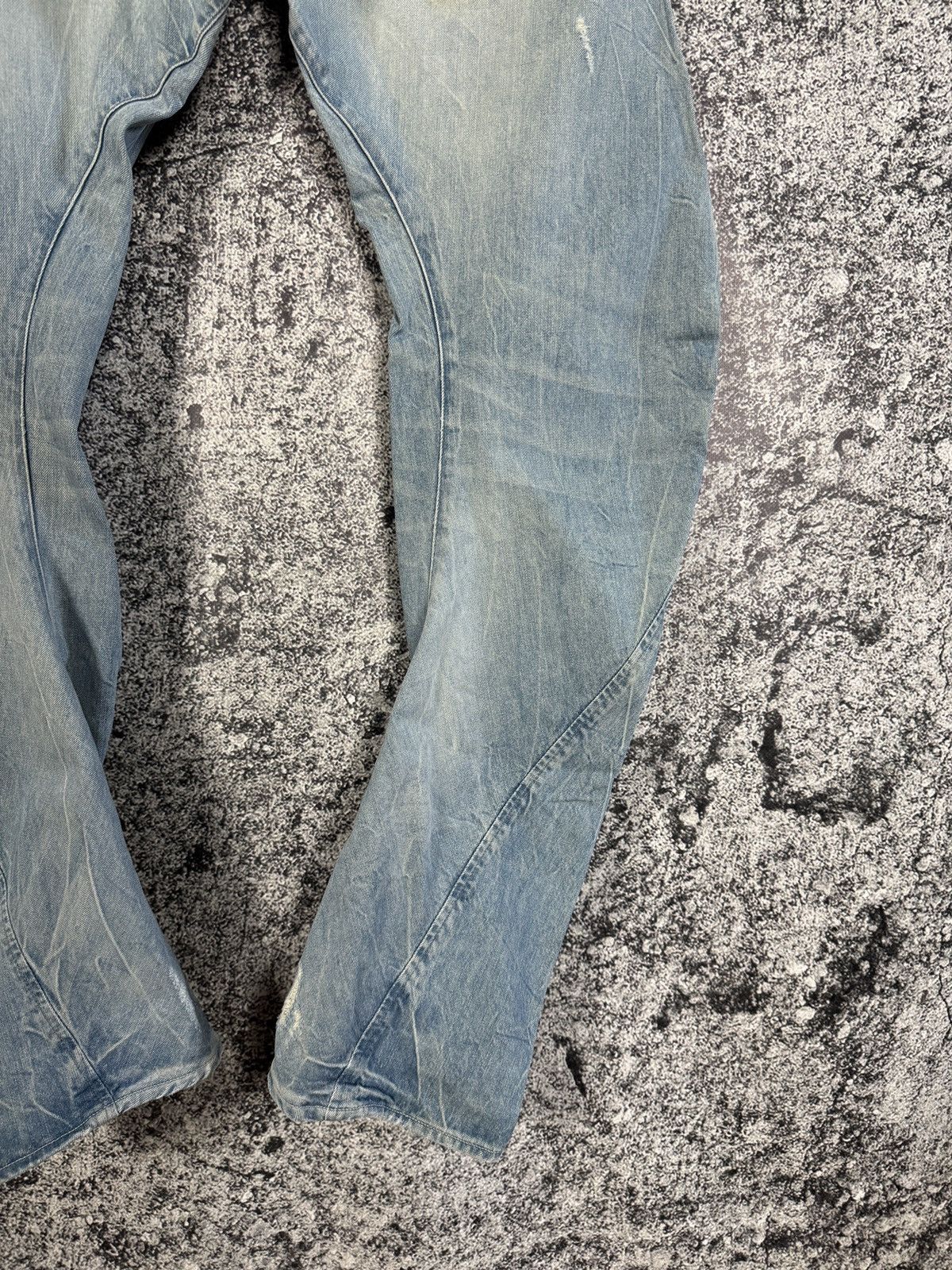 G-Star G-Star RAW Arc 3D Loose Tapered Jeans Distressed Italy Sz 30 Size US 30 / EU 46 - 16 Thumbnail