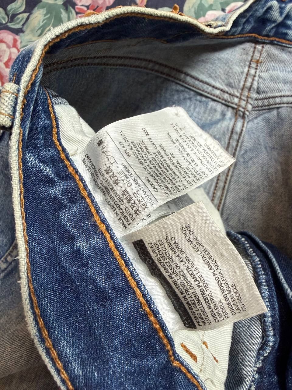 Levi's Designers Vintage Levis 505 Jeans Distressed Denim Size US 32 / EU 48 - 2 Thumbnail