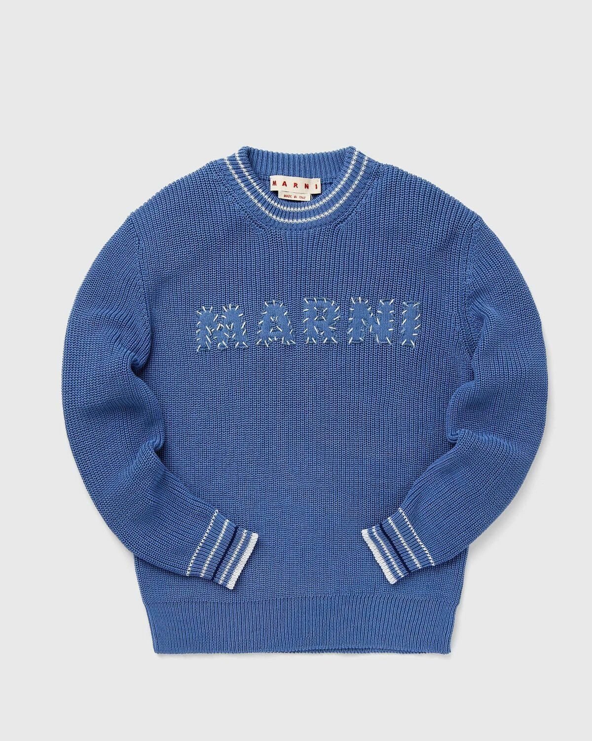 Marni AUTH MARNI SWEATER Pullover Jumper Size 46 Blue MSRP $1,071 Size US S / EU 44-46 / 1 - 1 Thumbnail
