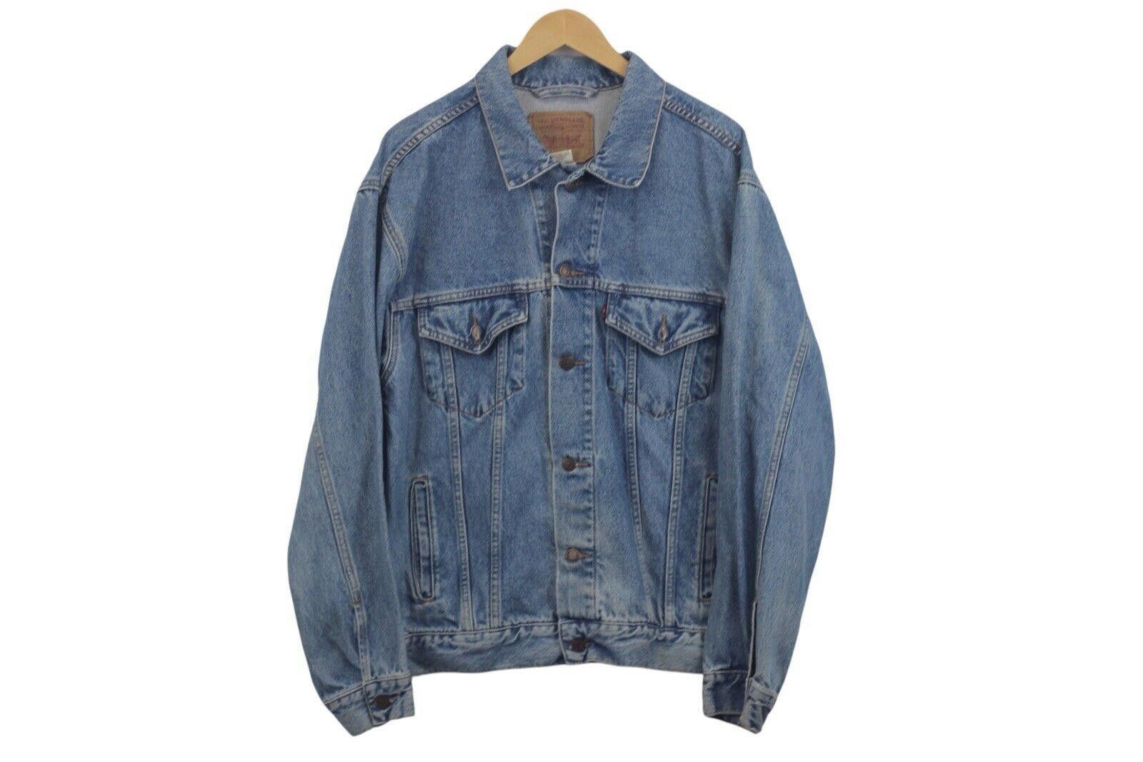 Levi's Vintage Levis Denim Relaxed Trucker Jacket 70508-7112 Size