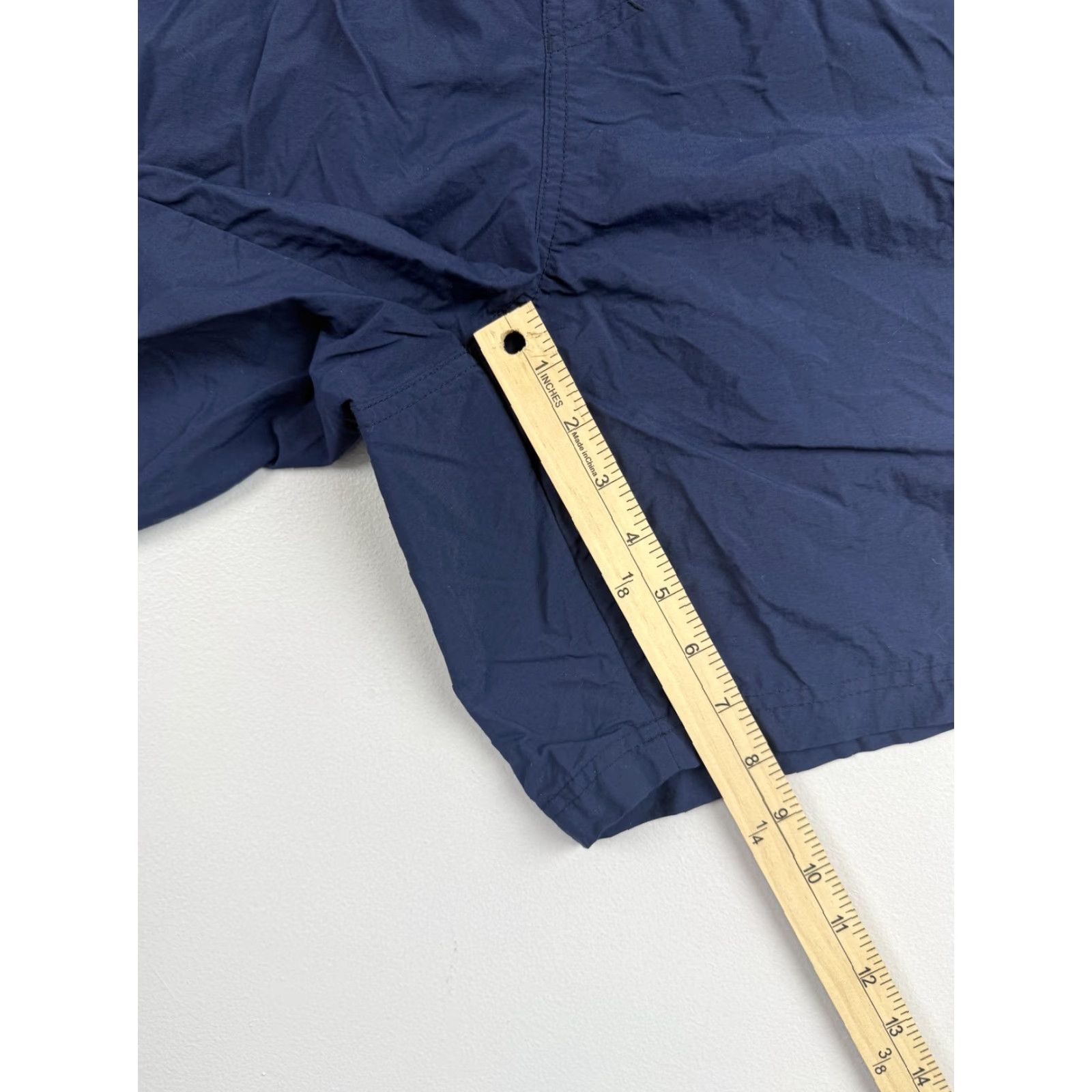 Vintage Columbia Pants Mens 2XL Navy Blue Hiking Nylon Elastic Waist Belt Zip Pockets Size US 39 - 4 Thumbnail