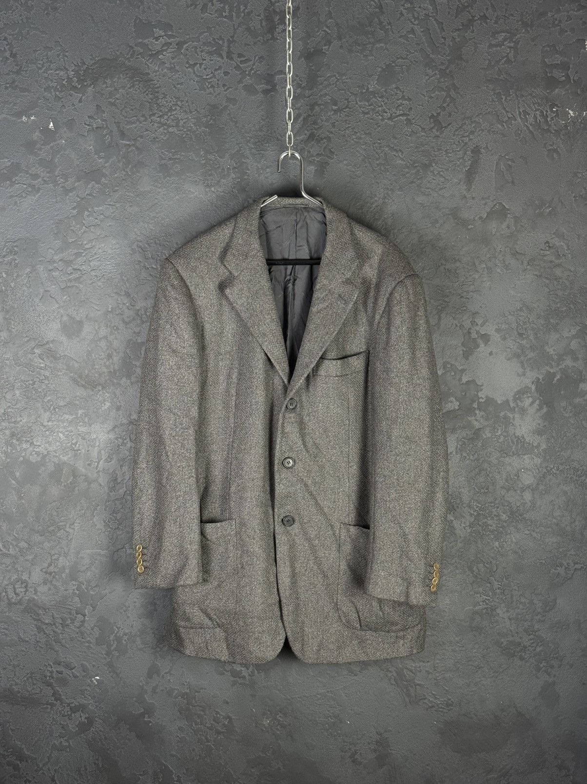 Kiton KITON Napoli Men’s Blazer Jacket 100% Cashmere Italy Size54 Size 54R - 5 Thumbnail