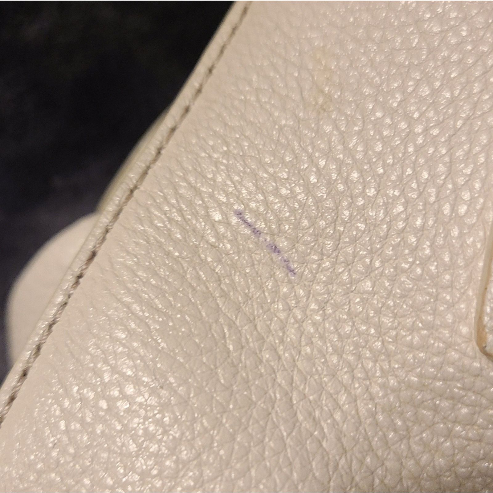 DKNY DKNY Cream Leather Purse Size ONE SIZE - 6 Thumbnail