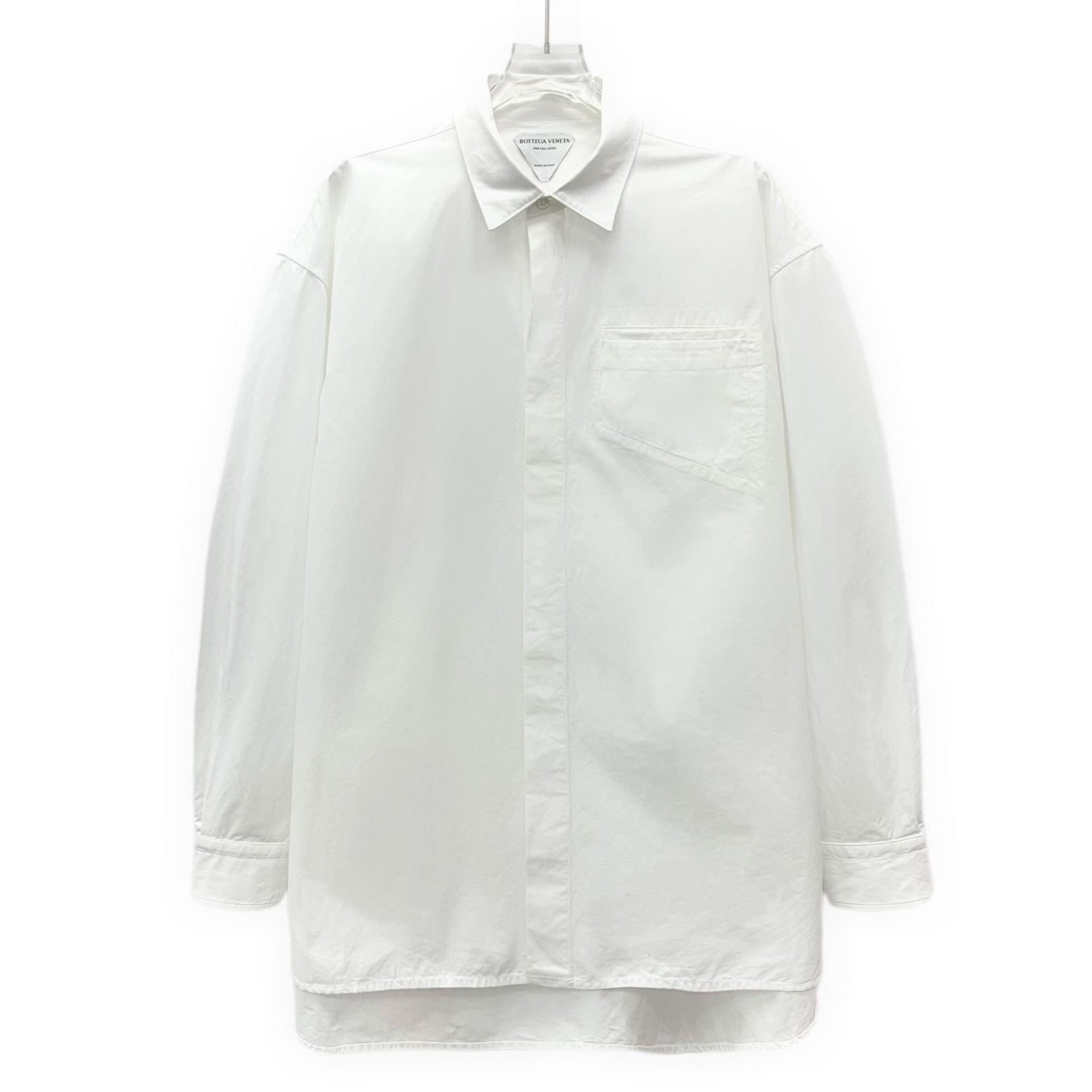 Bottega Veneta Bottega Veneta Cotton White Shirt XS Men Size US XS / EU 42 / 0 - 1 Thumbnail