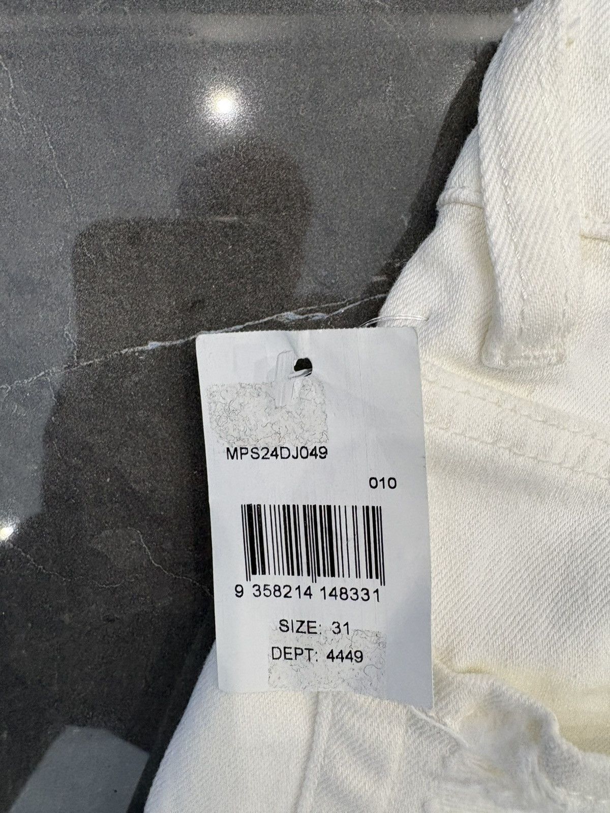 Ksubi NWT Ksubi Van Winkle Avalanche Trashed White Jeans Size 31 Size US 31 - 5 Thumbnail
