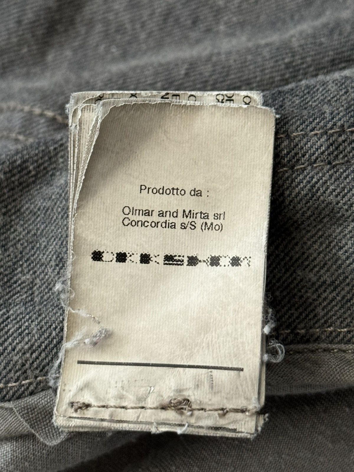 Rick Owens Drkshdw 2010s Rick Owens DRKSHDW Leather Sleeves Slave Denim Jacket Size US S / EU 44-46 / 1 - 16 Thumbnail