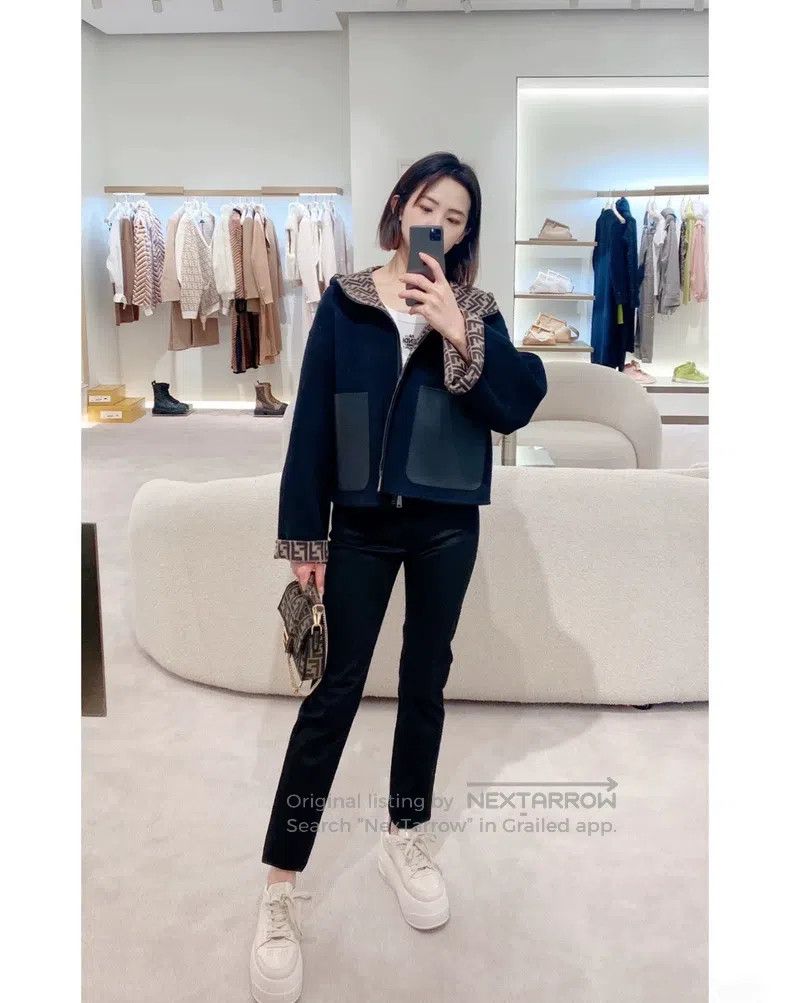 Fendi Fendi Two-Way Wear Wool Coat Size S / US 4 / IT 40 - 8 Thumbnail