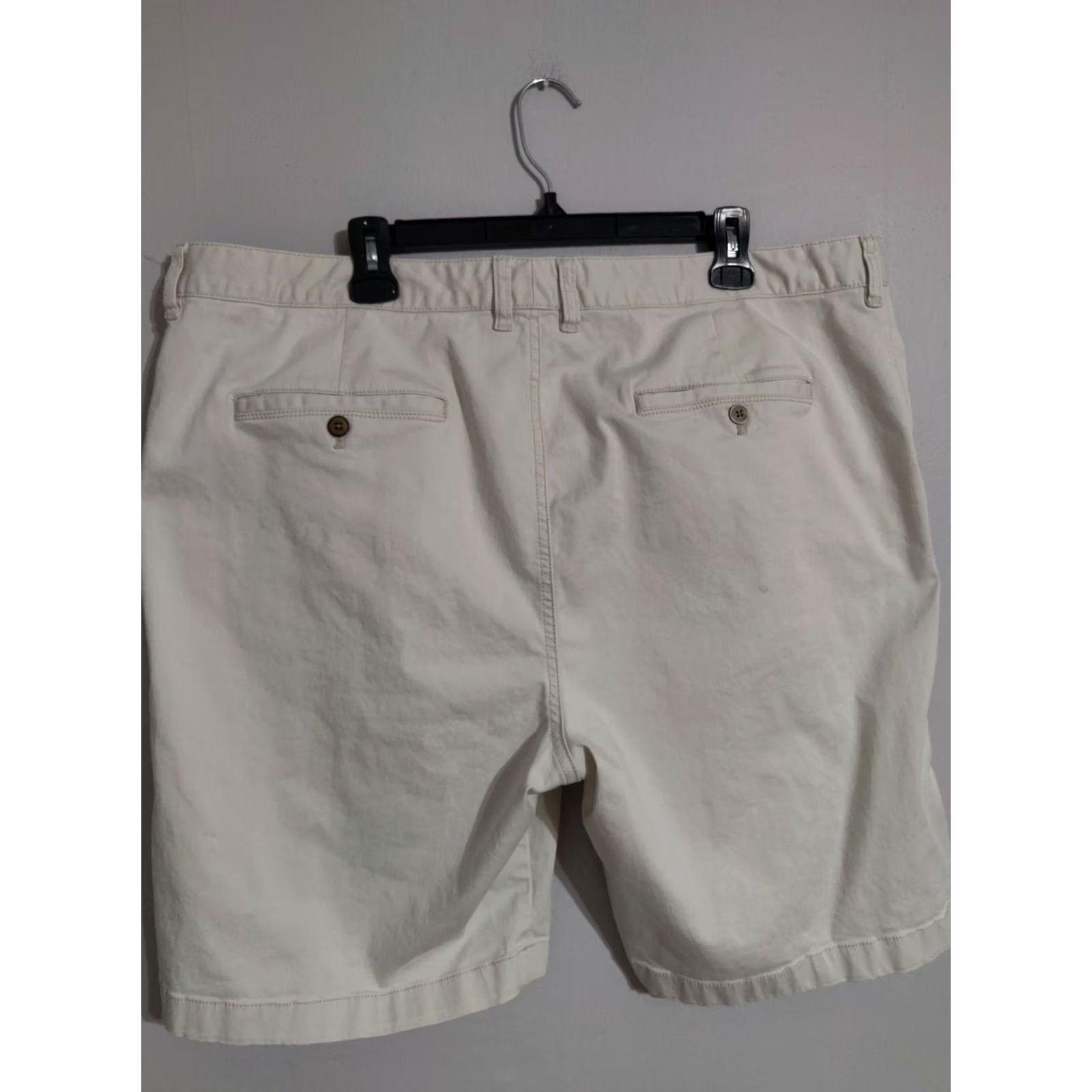 Tommy Bahama Tommy Bahama Shorts Flat Front Cotton Stretch Tencel Lyocell Khaki Beige Men's 42 Size US 43 - 2 Thumbnail