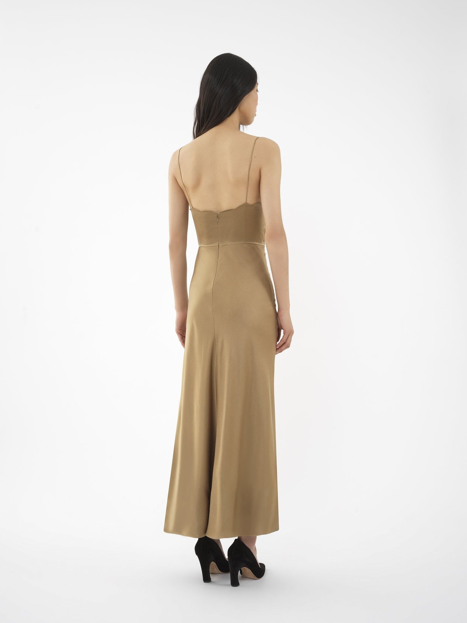 Chloe o1loc1c0325 CHC24 Dress in Brown Size XL / US 12-14 / IT 48-50 - 4 Thumbnail