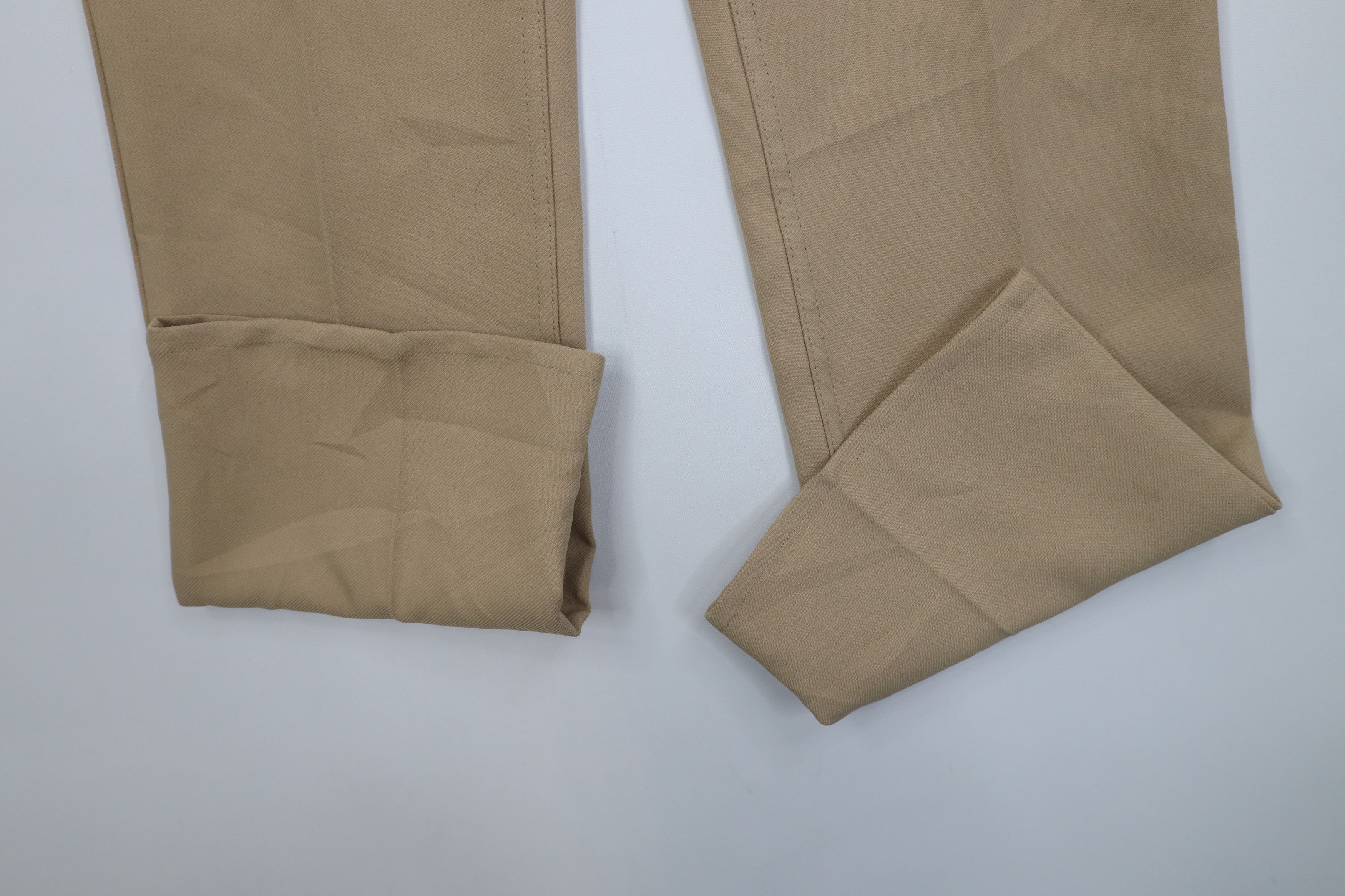 Levi's Vintage 70s Levis Knit Flared Wide Leg Chino Pants Wheat USA Size US 32 / EU 48 - 5 Thumbnail