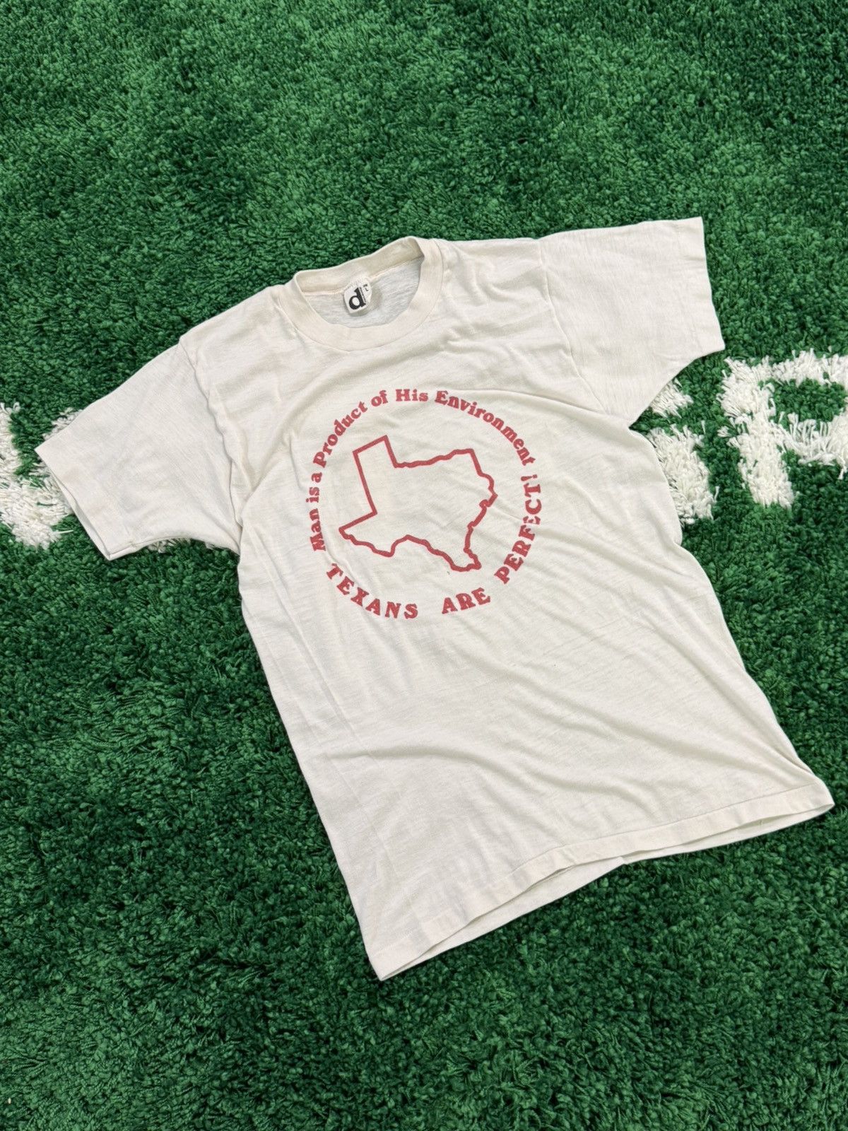 70s Vintage Single Stitch Texas Man Perfect Enviorment Tee