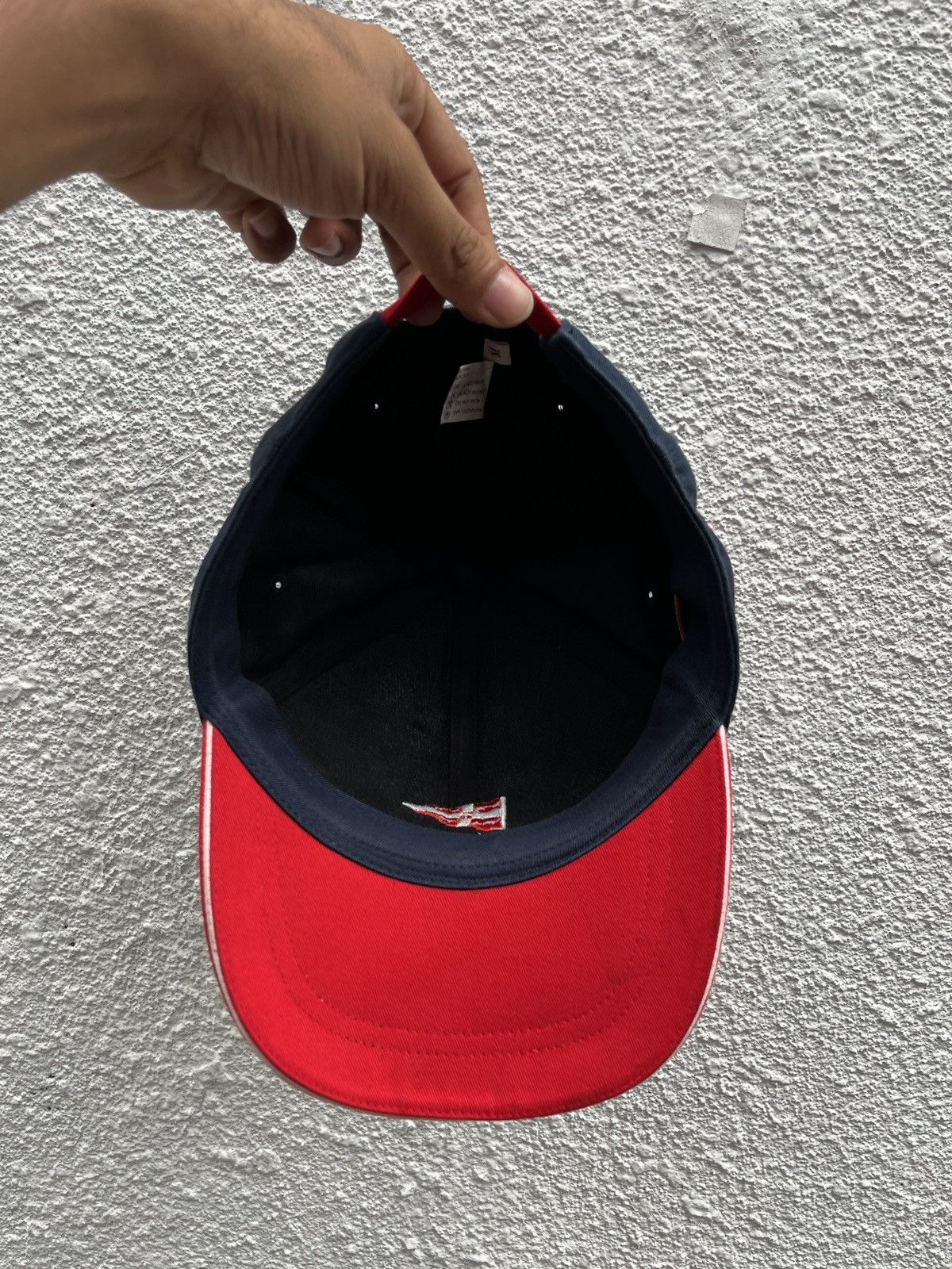 Prada 2003 Prada Luna Rossa Navy Red Cap Size ONE SIZE - 8 Thumbnail