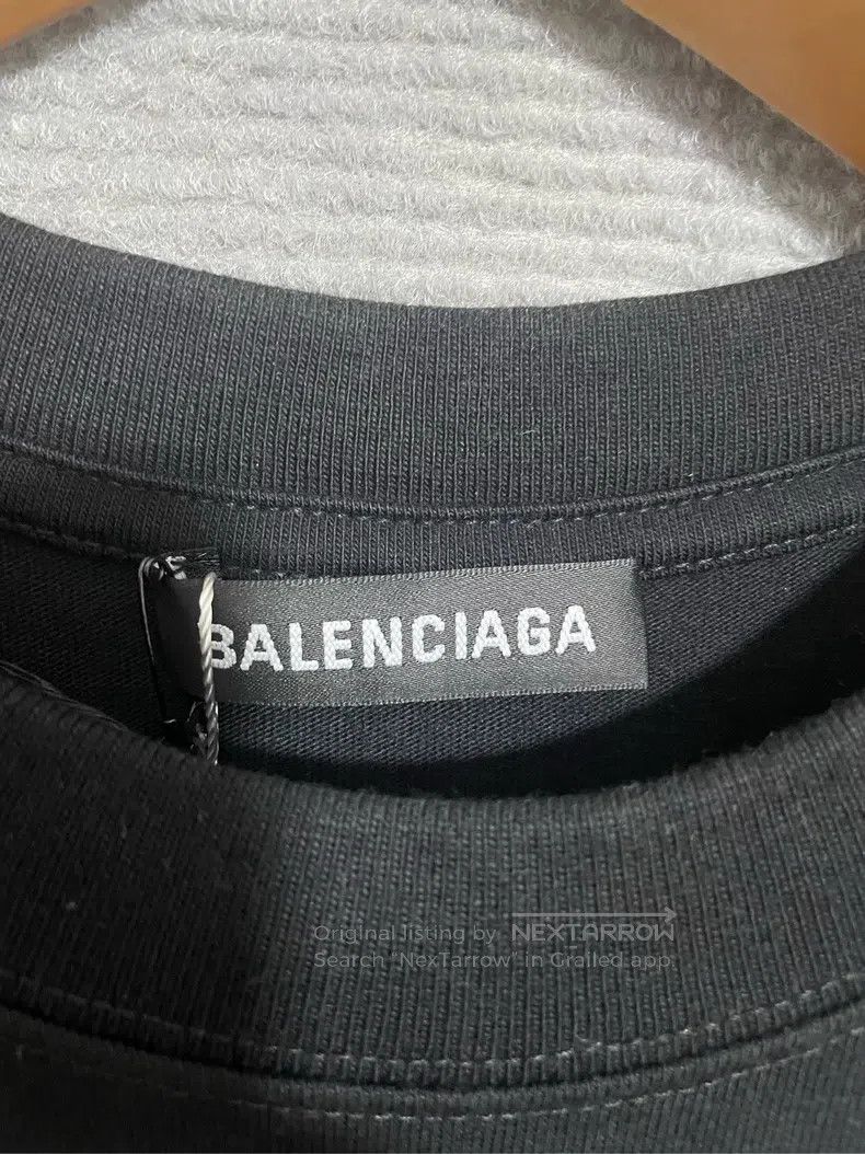 Balenciaga Balenciaga Printed black short-sleeve T-shirt Size US S / EU 44-46 / 1 - 4 Thumbnail