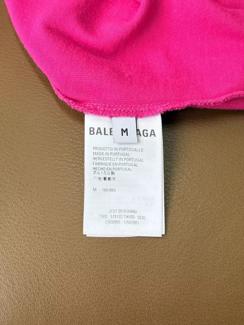 Balenciaga Balenciaga Rose printed short-sleeved T-shirt 2503-Nextarro Size US M / EU 48-50 / 2 - 8 Thumbnail