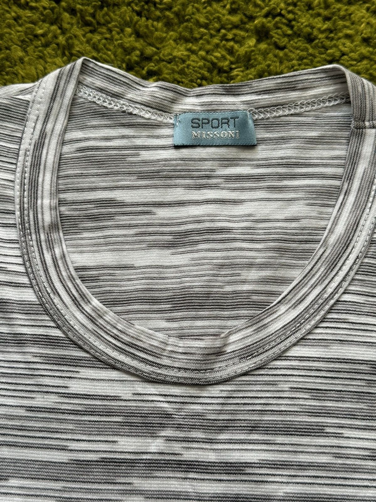Designer × Missoni × Vintage Missoni 2000s vintage striped t-shirt Size S / US 4 / IT 40 - 2 Thumbnail