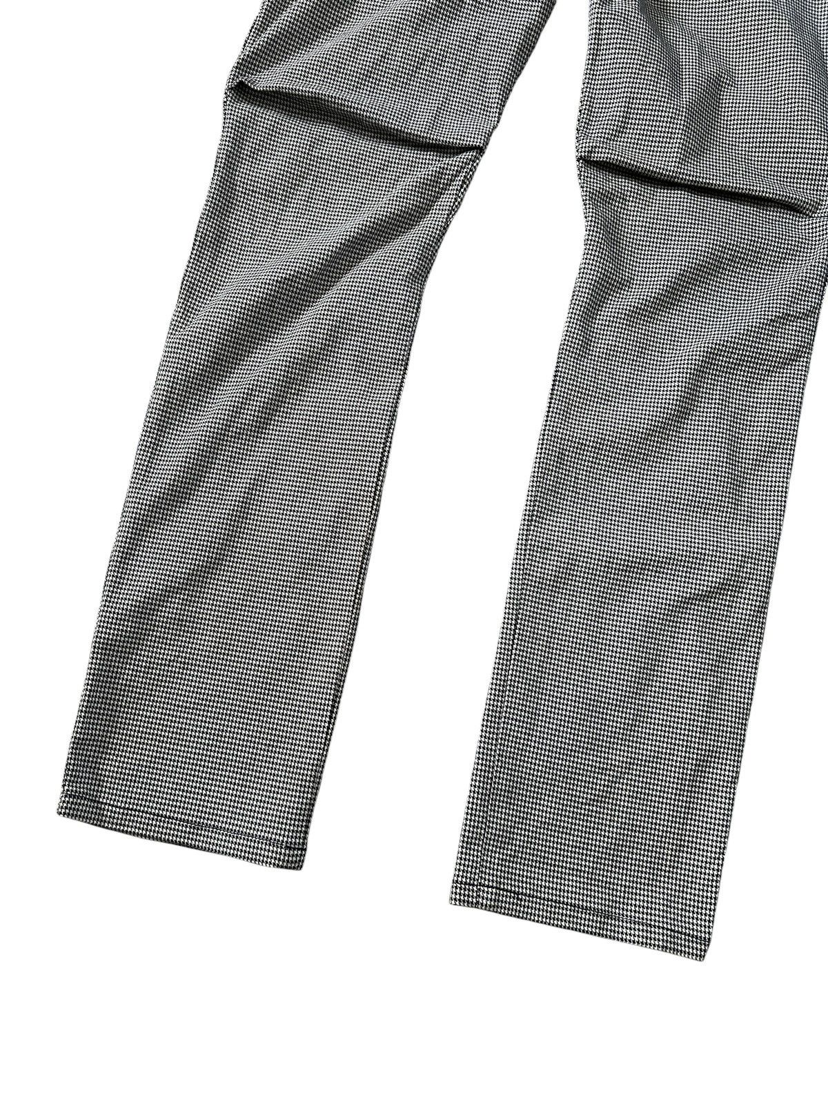 Designer × Marithe + Francois Girbaud × Vintage 1990s MFG Houndstooth Pattern Cyberpunk Slim Pants Size US 32 / EU 48 - 3 Thumbnail