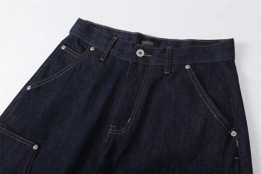 Jean Trendy high street workwear multi-pocket scimitar jeans Size US 32 / EU 48 - 3 Thumbnail
