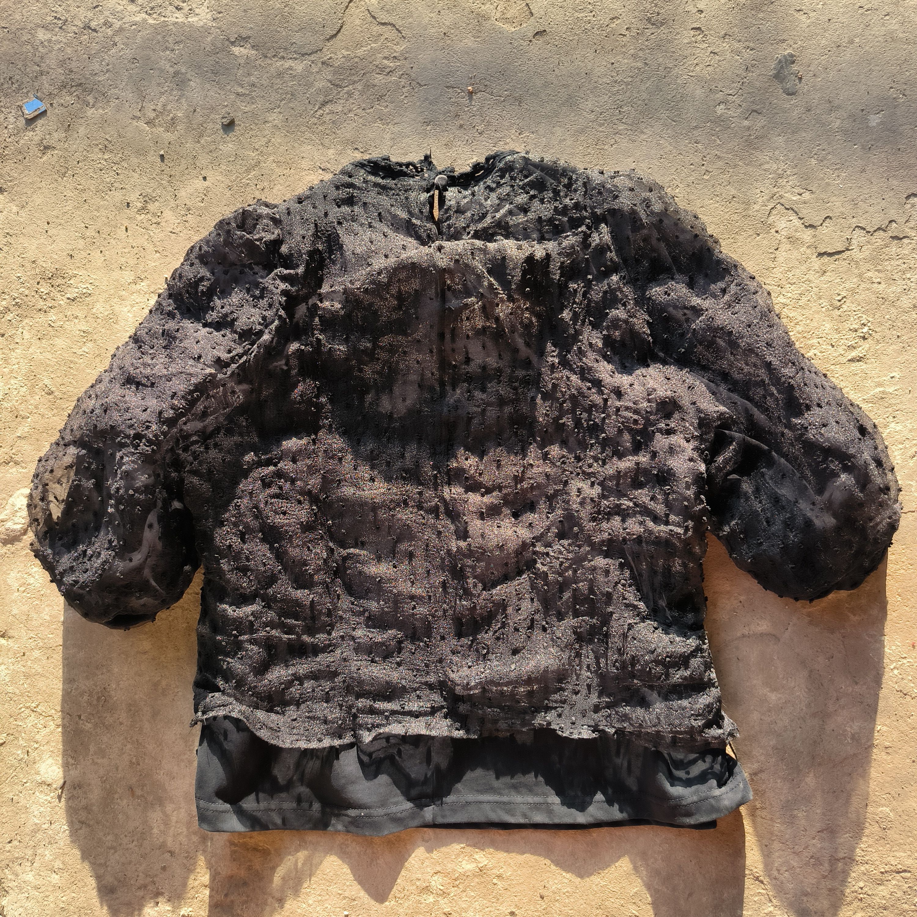 Anna Sui Anna Sui Double Layer Mesh Blouse Size M / US 6-8 / IT 42-44 - 4 Thumbnail