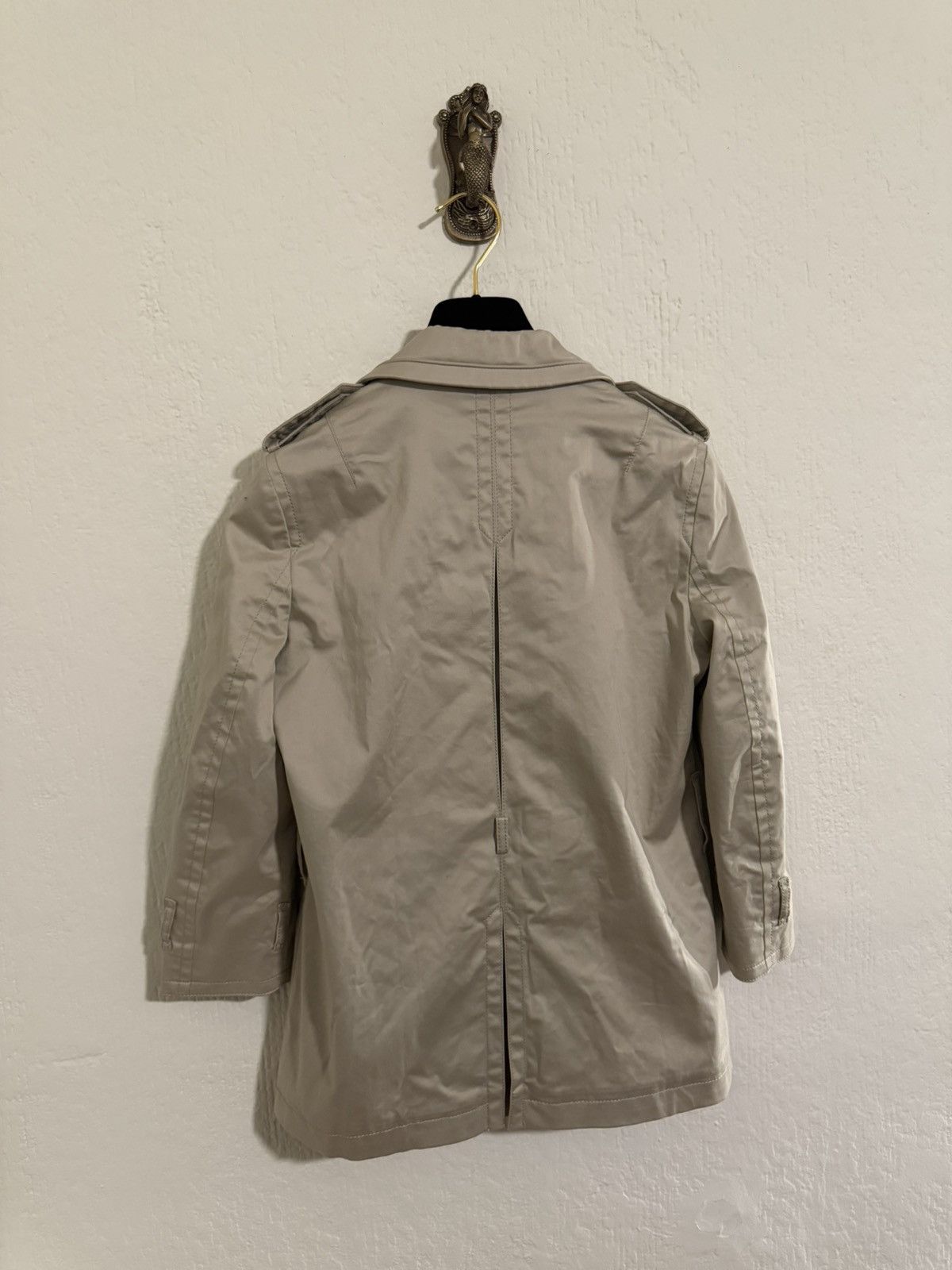Coach Coach cropped trench coat button jacket size 0 tan Size XS / US 0-2 / IT 36-38 - 6 Thumbnail