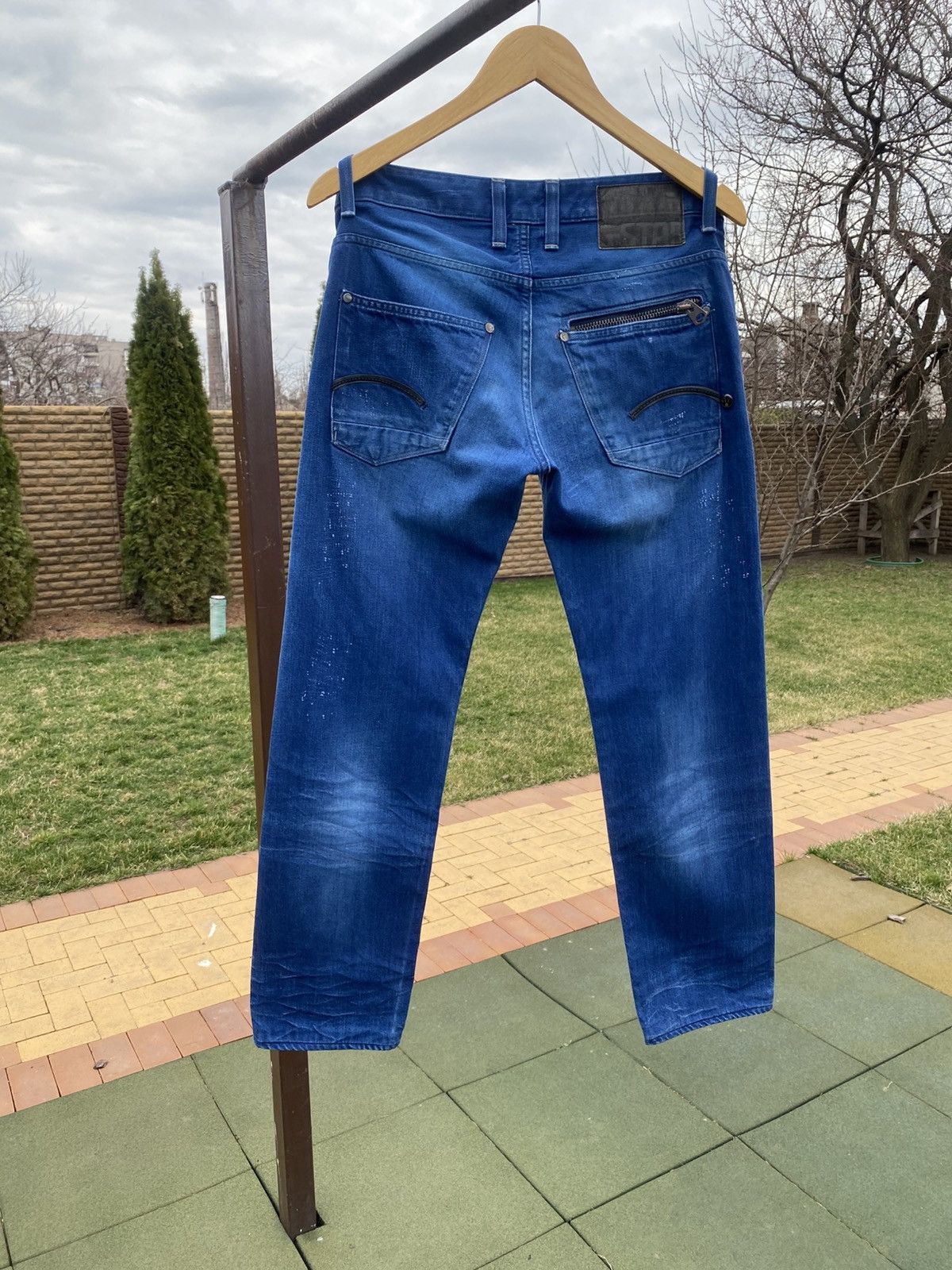 G-Star × Vintage Rare G-Star RAW 5204 Italy Jeans, Vintage GStar Raw 01 Size US 32 / EU 48 - 3 Thumbnail